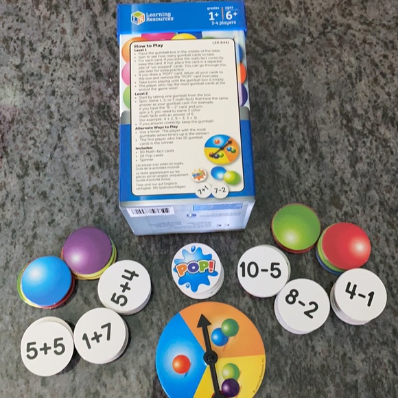 Learning Resources Pop Addition and Subtraction Game - Picture 4 of 8